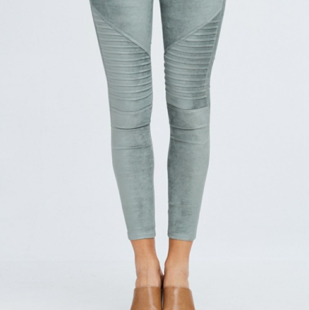 New Listing.. Like to preorder!Moto Suede Leggings